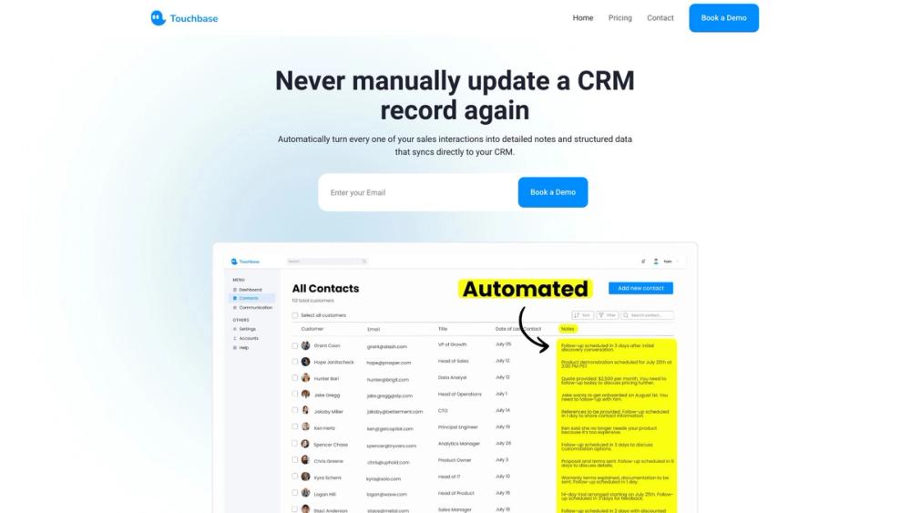 image for Touchbase CRM