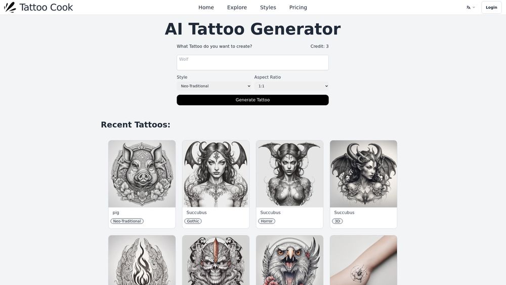image for Tattoo Cook