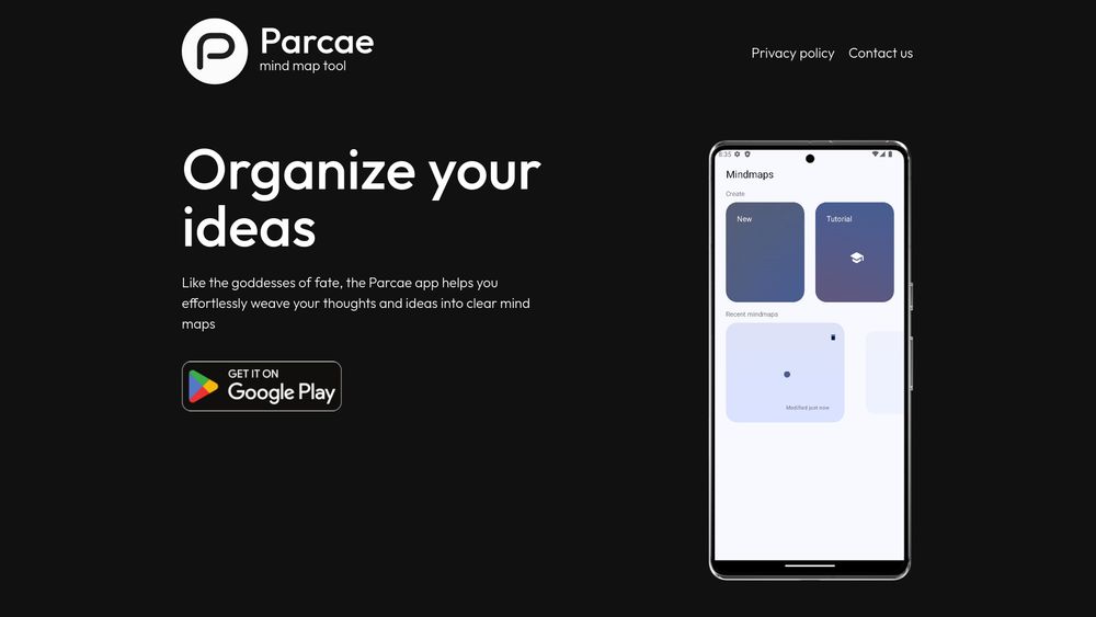 image for Parcae: AI Mind Map Creator