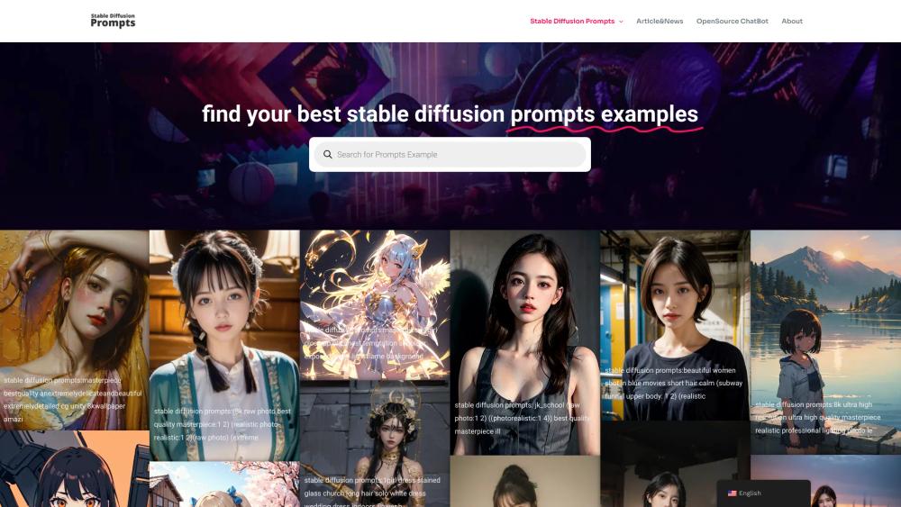 image for stable-diffusion-prompts.com