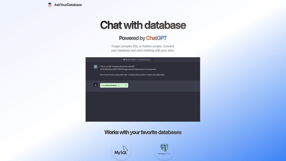 image for AskYourDatabase