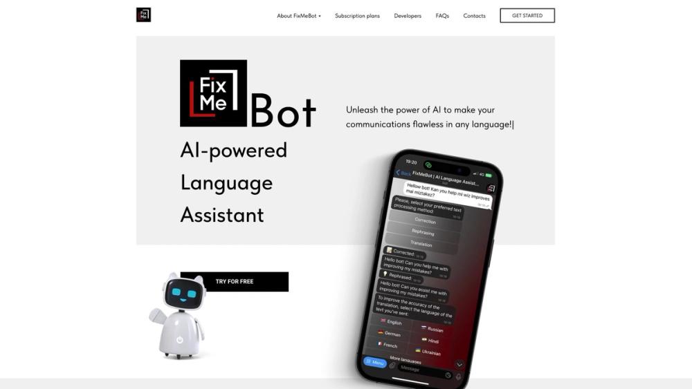 image for FixMeBot