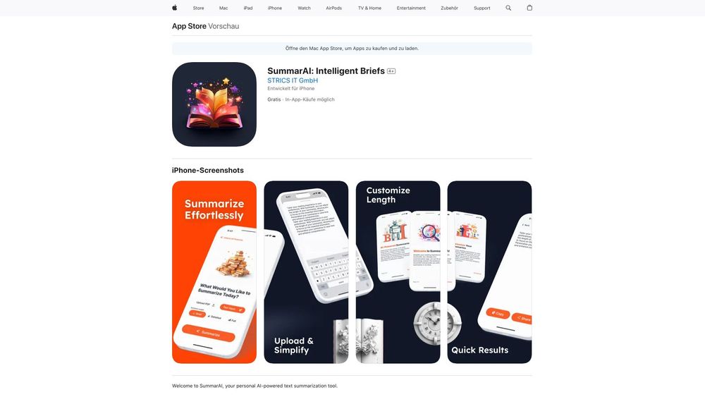 image for SummarAI: Intelligent Briefs