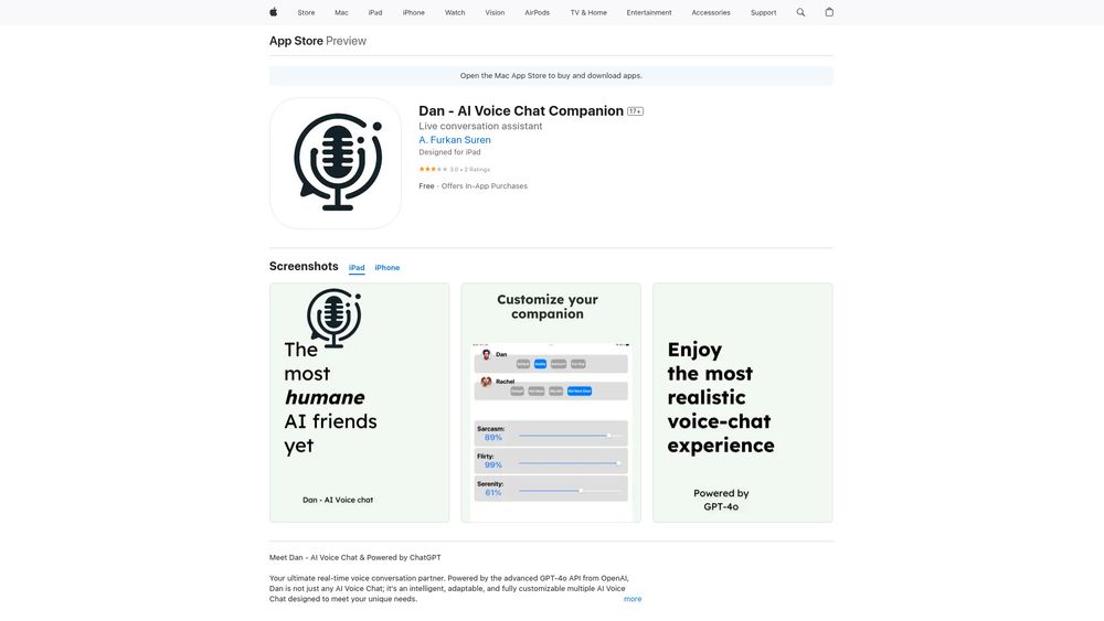 image for Dan: AI Voice Chat