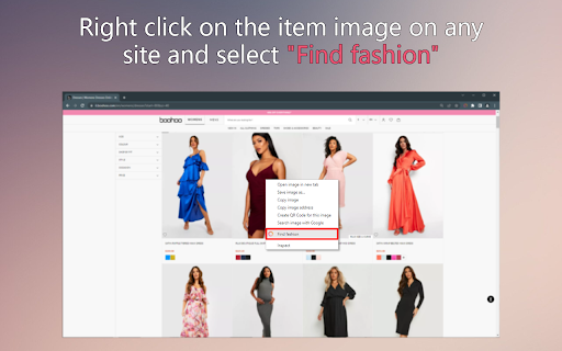 image for Find fashion