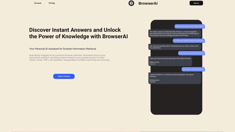 image for BrowserAI