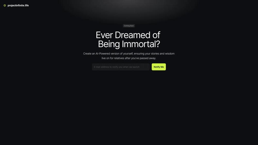 image for Project Infinite Life