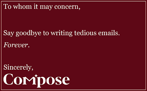 image for Compose - Write Emails with AI
