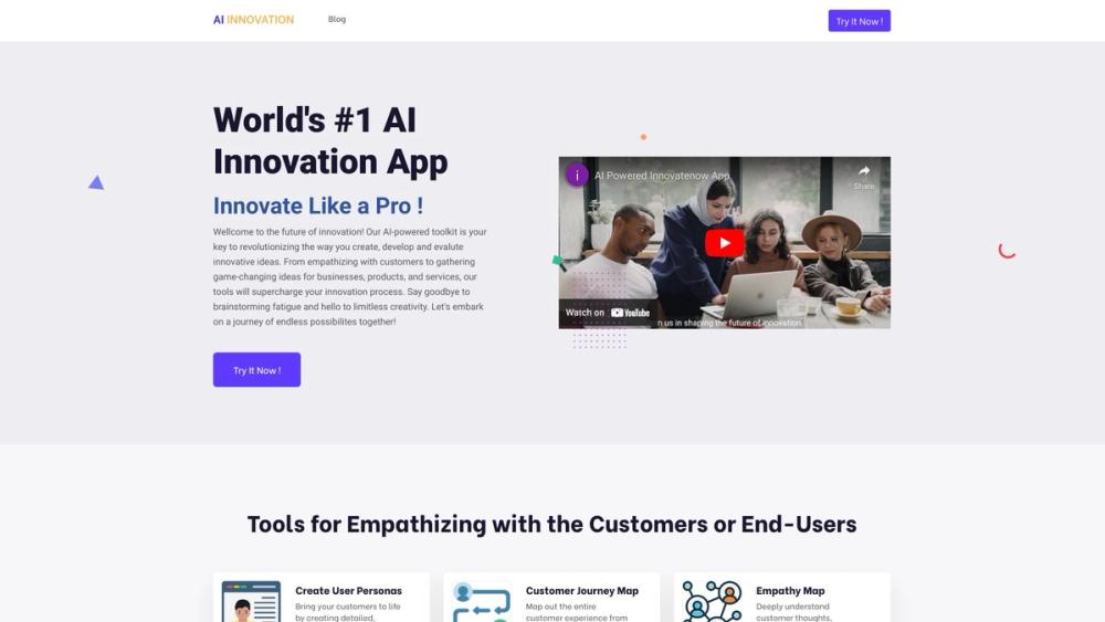 image for AI-Powered Innovation Toolkit