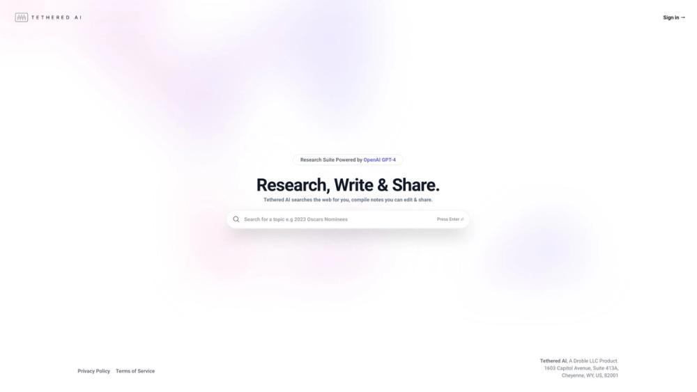 image for Tethered AI