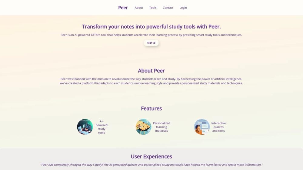 image for PeerAI