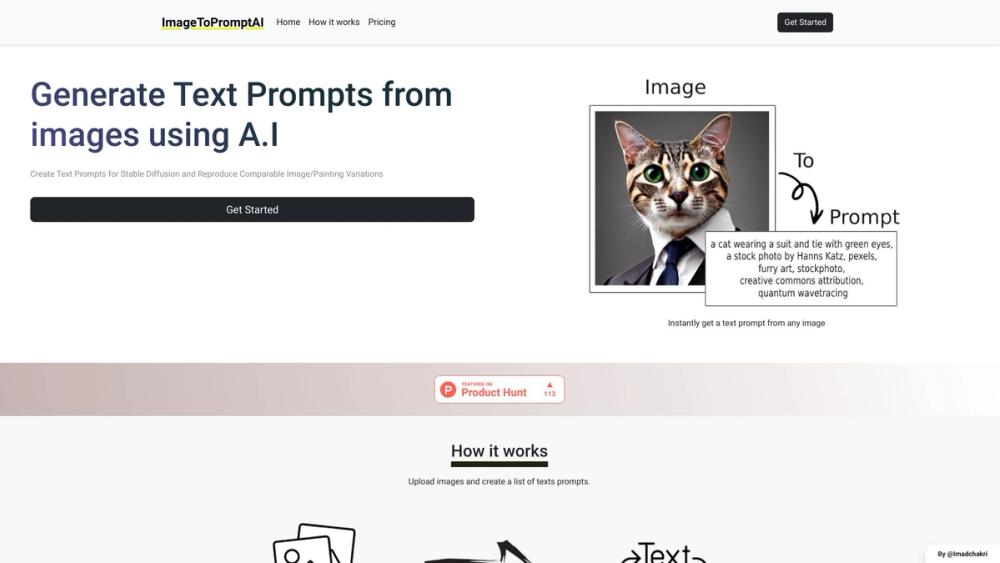 image for ImageToPromptAI