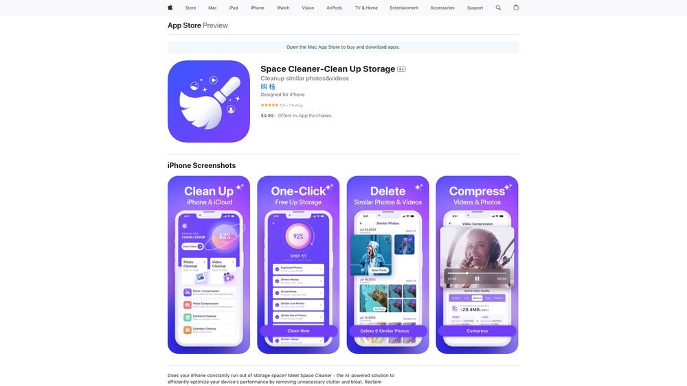 image for Space Cleaner-Clean Up Storage