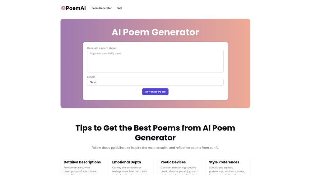 image for PoemAI