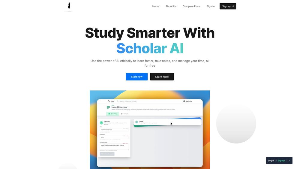 image for ScholarAI