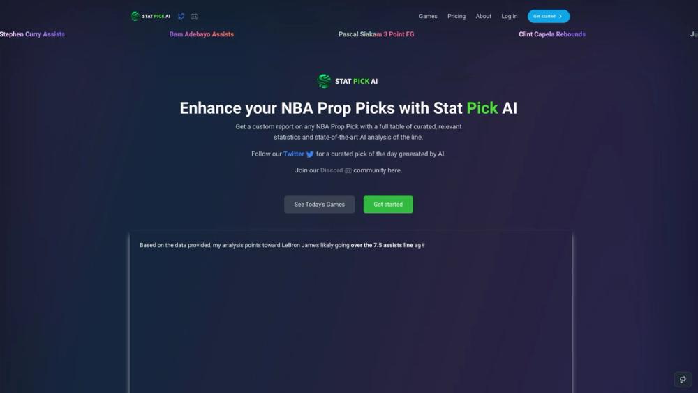 image for Stat Pick AI