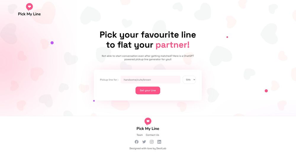 image for PickMyLine