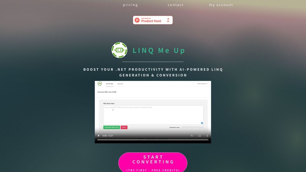 image for LINQ Me Up