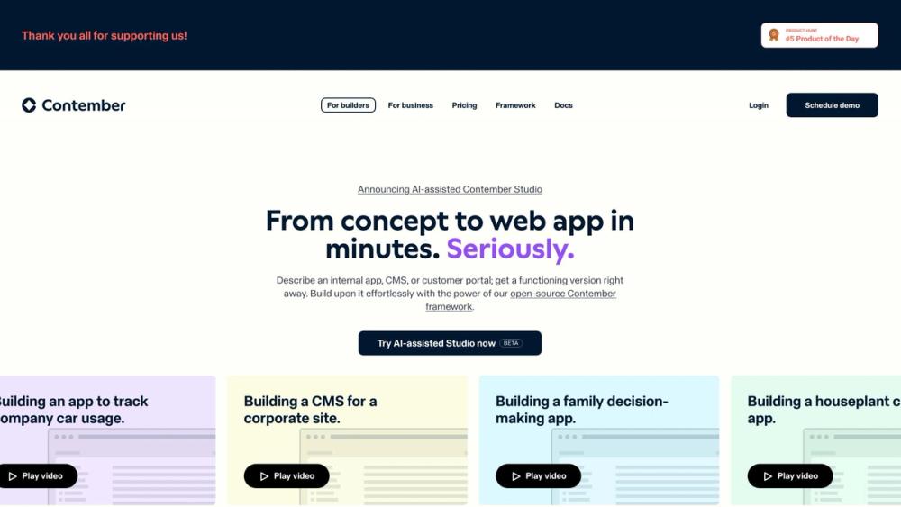 image for AI-assisted Contember Studio