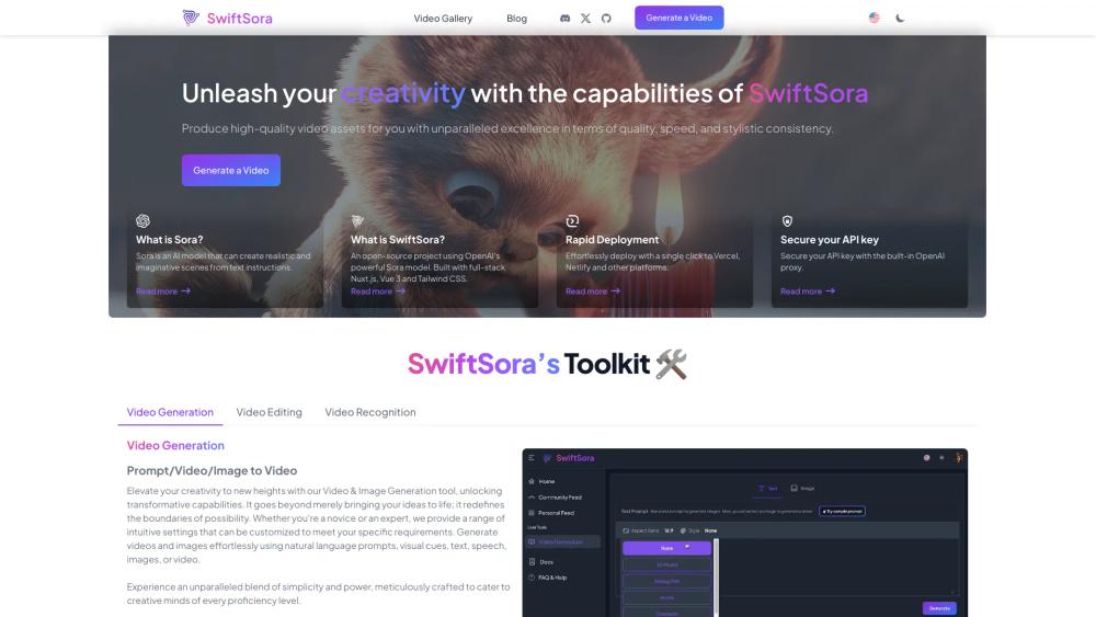 image for SwiftSora