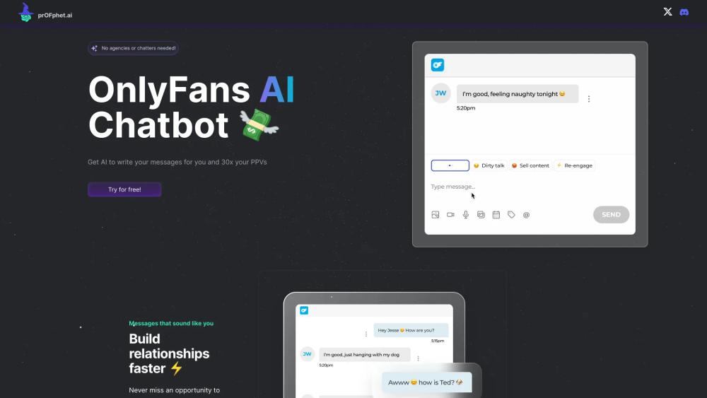 image for PrOFphet- OF AI Chatbot