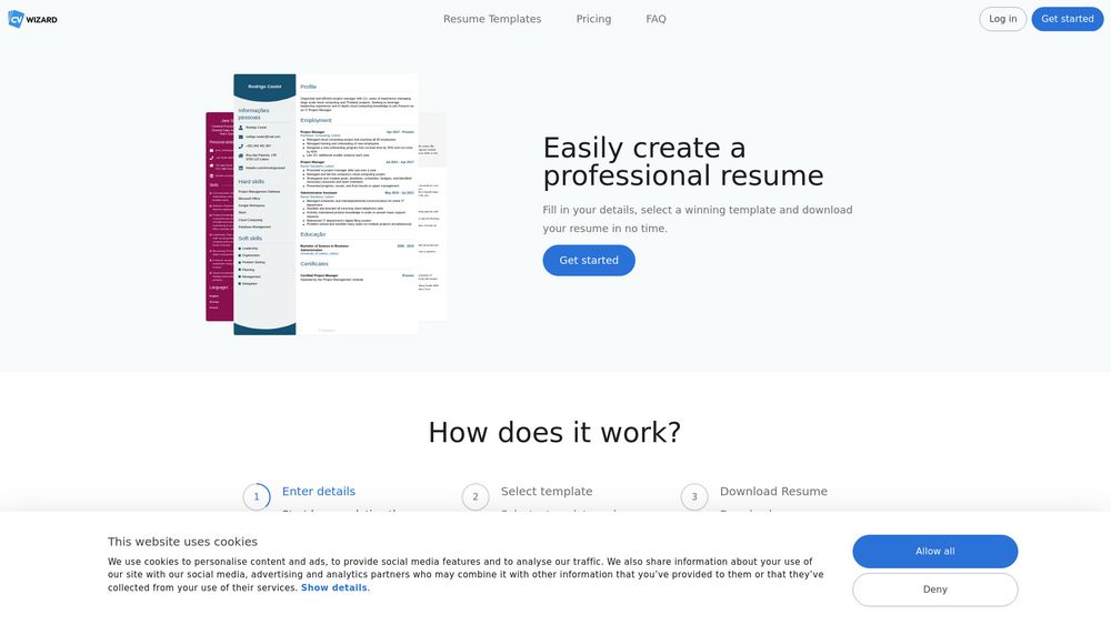 image for CVwizard