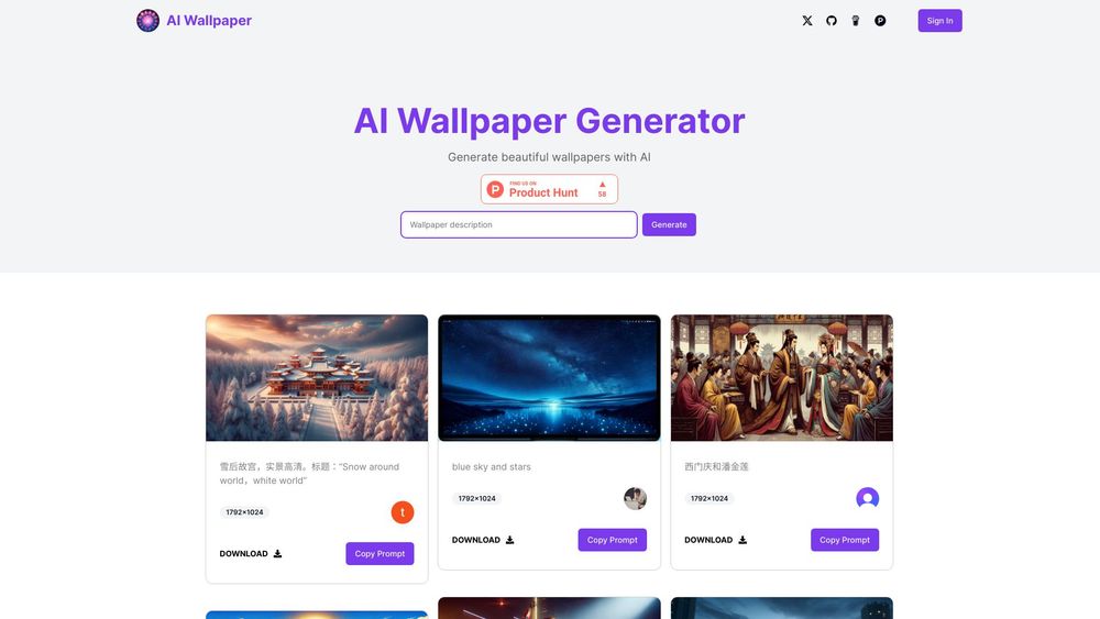 image for AI Wallpaper