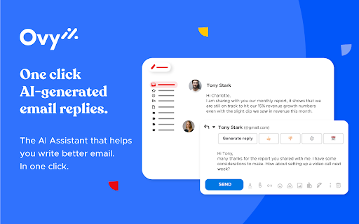 image for Ovy.ai | One click AI-generated email replies