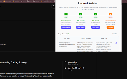 image for Proposal Copycat - AI Trained on Your Upwork Proposals