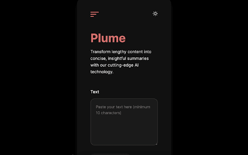 image for Plume