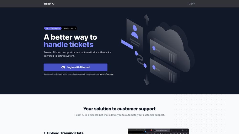 image for Ticket AI for Discord