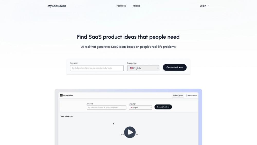 image for Painkiller SaaS ideas Generator
