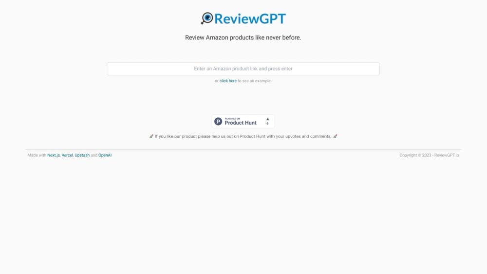 image for ReviewGPT