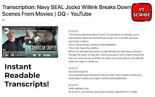 image for Transcribe YouTube Videos - YTScribe