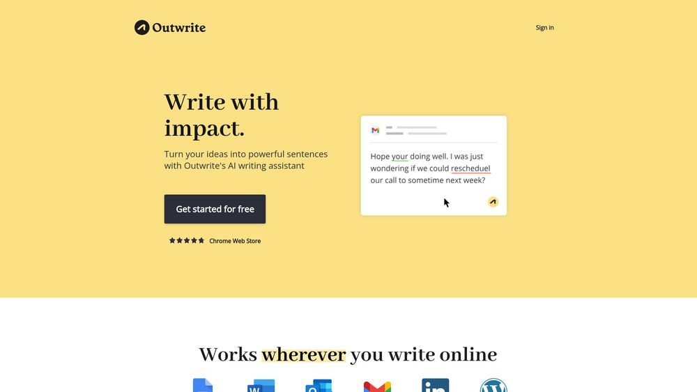 image for outwrite.com