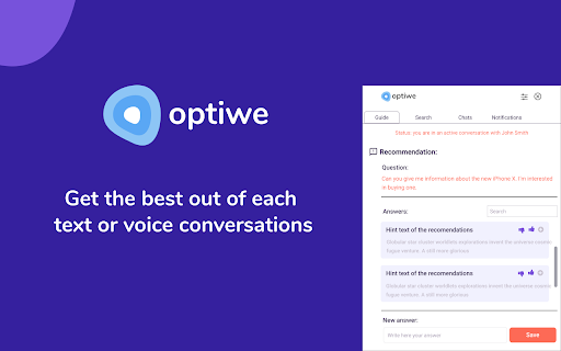 image for Optiwe for Chrome