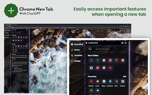 image for New Tab With ChatGPT for Chrome™