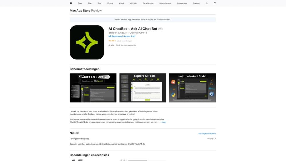 image for AI ChatBot - Ask AI Chat Bot