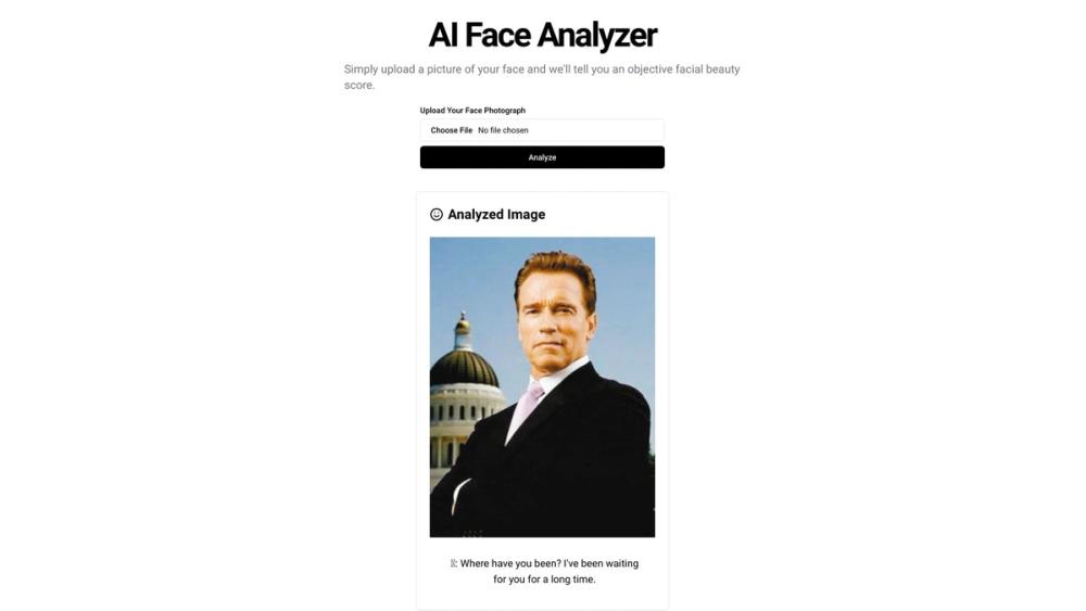 image for AI Face Analyzer-Beauty Score Calculator
