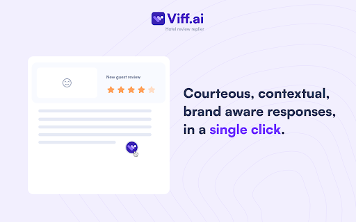 image for Viff.ai - Guest Review Replier