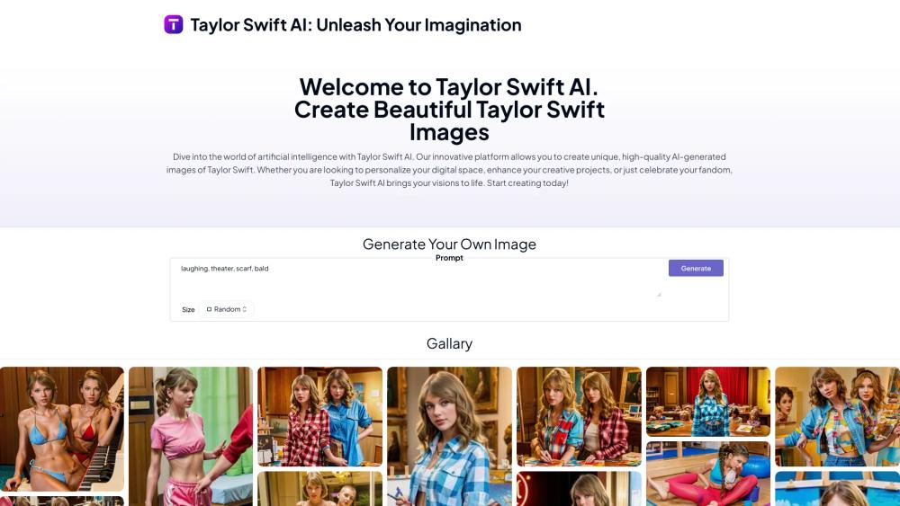 image for Taylor Swift AI
