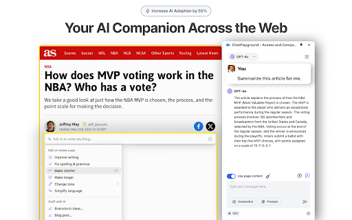 image for Yaseen AI - AI Browser Copilot For Your Team