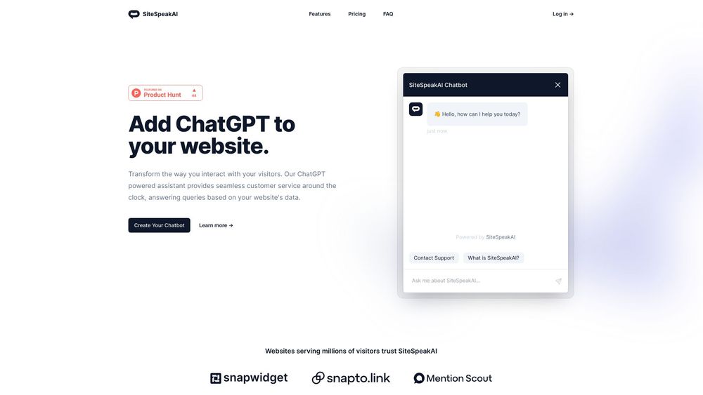 image for SiteSpeakAI