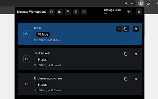 image for Browser Portable Workspaces