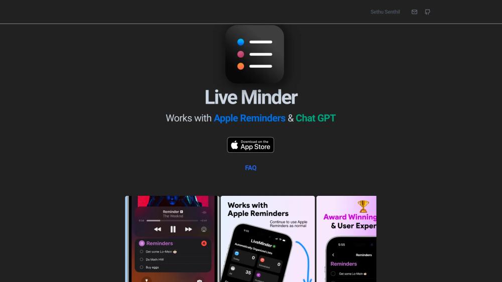 image for Live Minder
