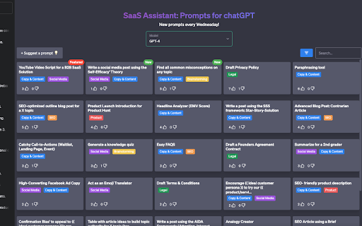 image for SaaS Assistant for ChatGPT
