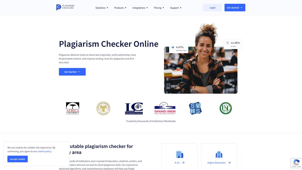 image for Plagiarismcheck.org