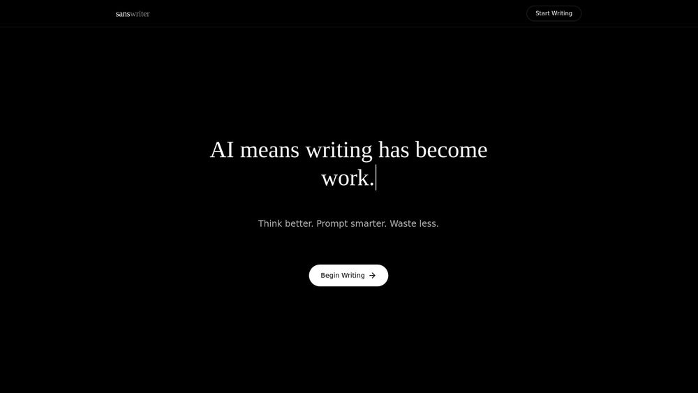 image for Sans Writer