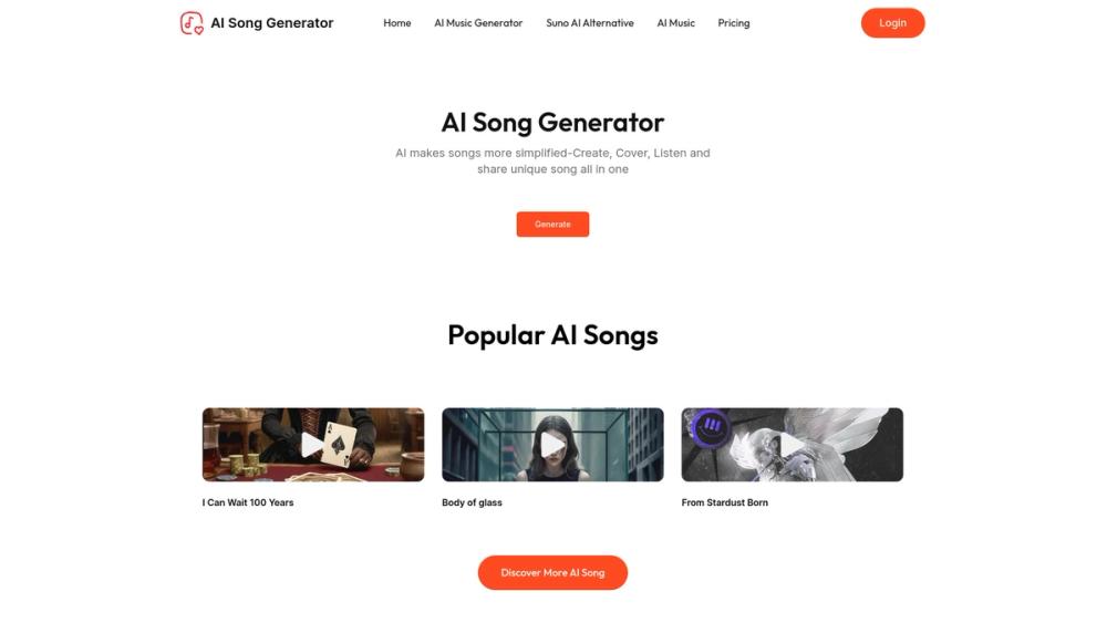 image for AI Song Generator