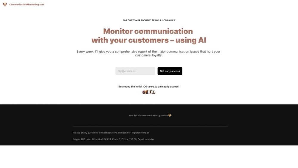 image for Communication Monitoring (with AI)